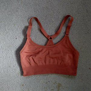 All in Motion Rust Seamless Sports Bra Size S